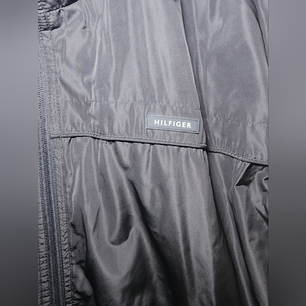 Tommy Hilfiger bomber jacket water resistant, wind resistant size XXL, black - Picture 4 of 8